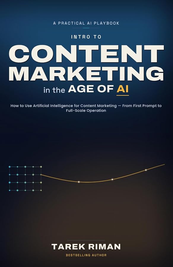 غلاف Intro to Content Marketing in the Age of AI