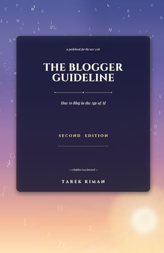 غلاف The Blogger Guideline